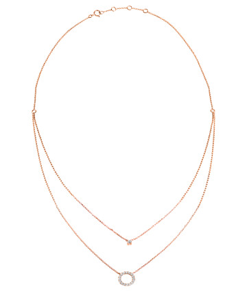 Eva Layered Circle Necklace